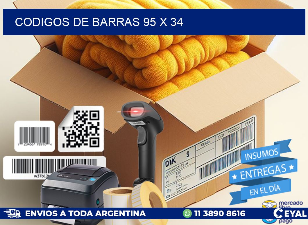 codigos de barras 95 x 34