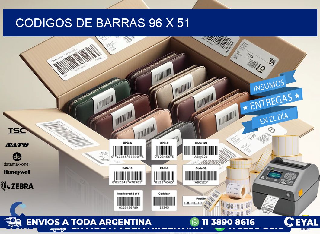 codigos de barras 96 x 51