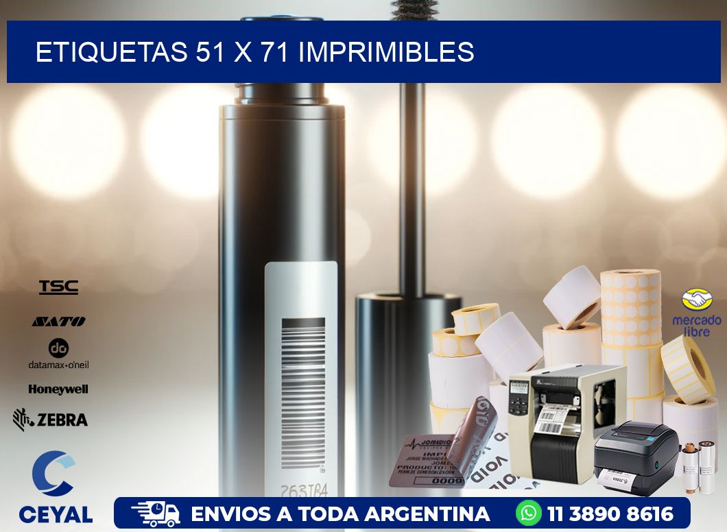 ETIQUETAS 51 x 71 IMPRIMIBLES