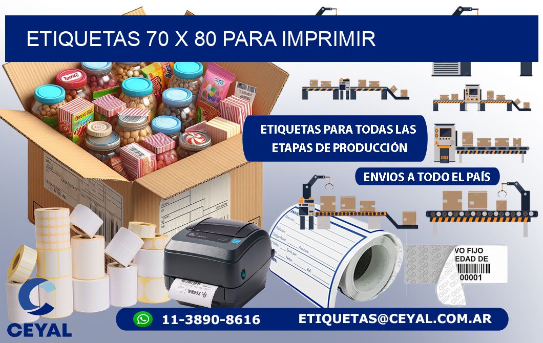 ETIQUETAS 70 x 80 PARA IMPRIMIR