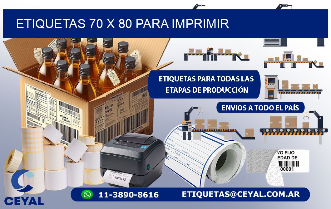 ETIQUETAS 70 x 80 PARA IMPRIMIR