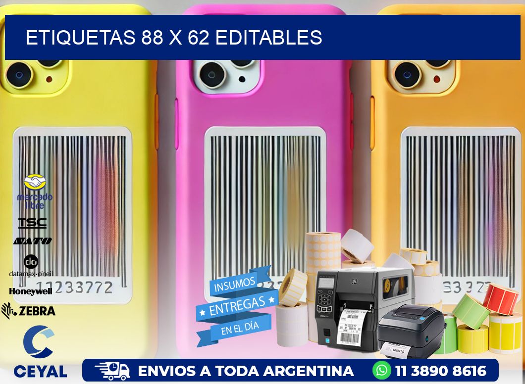ETIQUETAS 88 x 62 EDITABLES