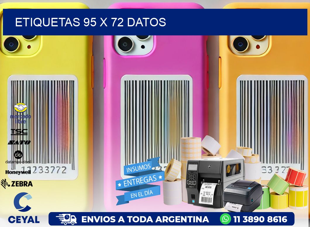 ETIQUETAS 95 x 72 DATOS