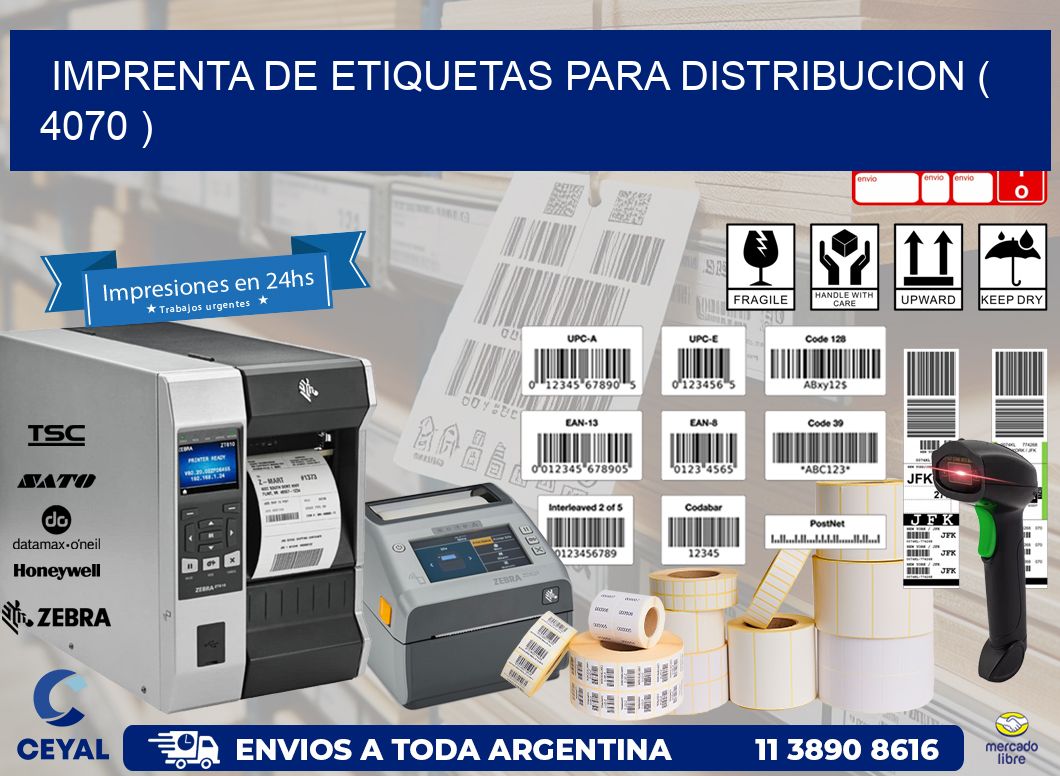 imprenta de etiquetas para distribucion ( 4070 )