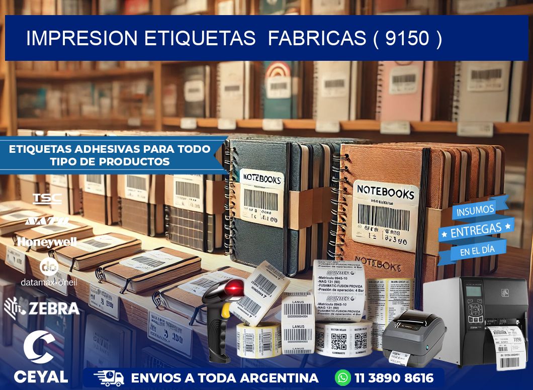 impresion etiquetas  fabricas ( 9150 )