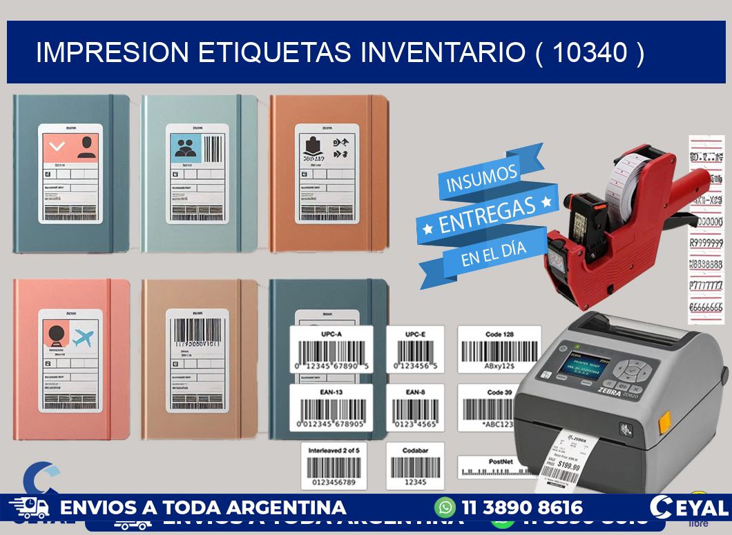 impresion etiquetas inventario ( 10340 )