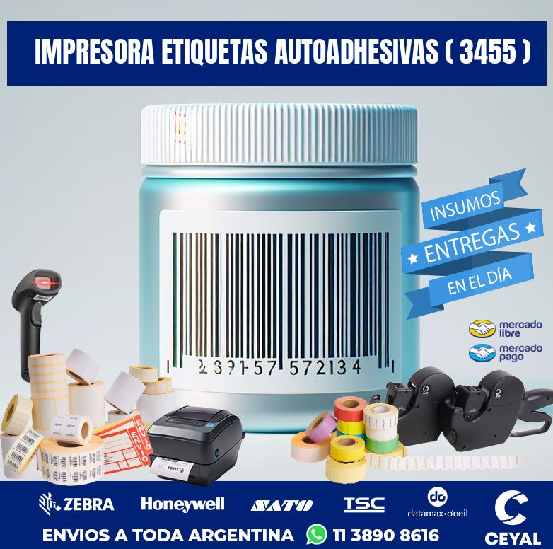 impresora etiquetas autoadhesivas ( 3455 )