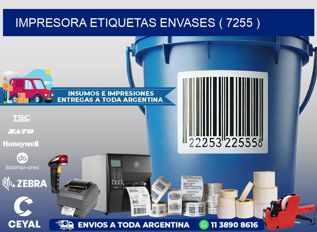 impresora etiquetas envases ( 7255 )