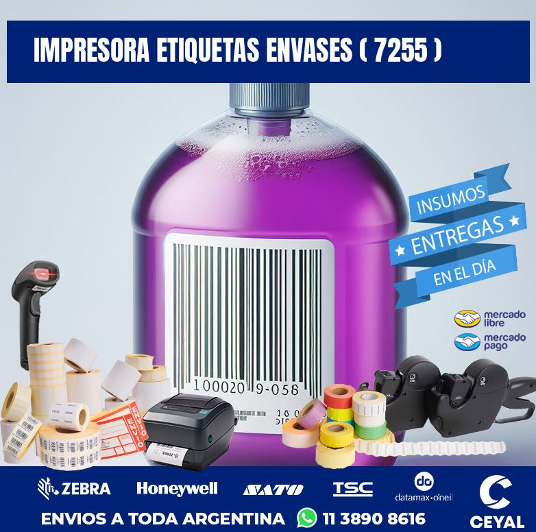 impresora etiquetas envases ( 7255 )