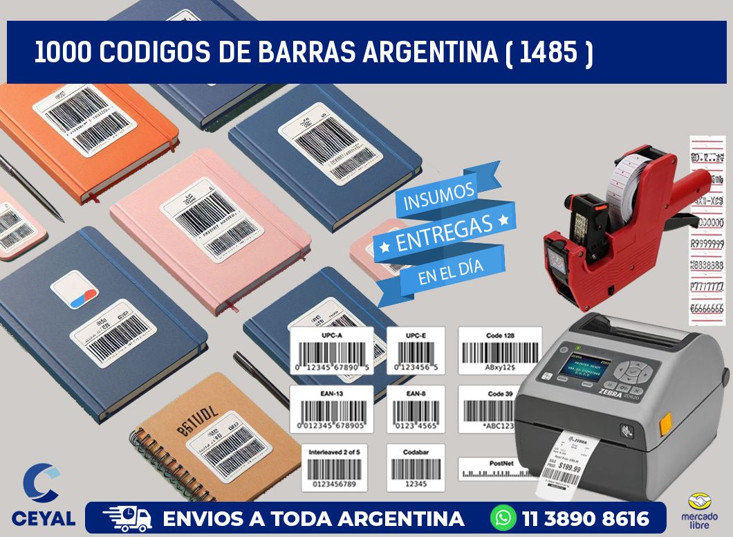 1000 codigos de barras argentina ( 1485 )