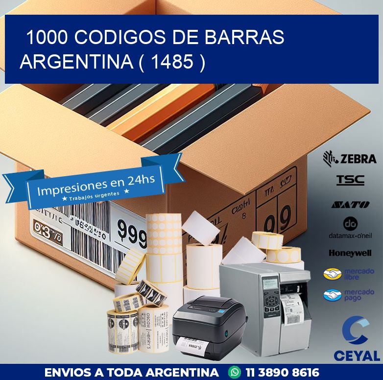 1000 codigos de barras argentina ( 1485 )