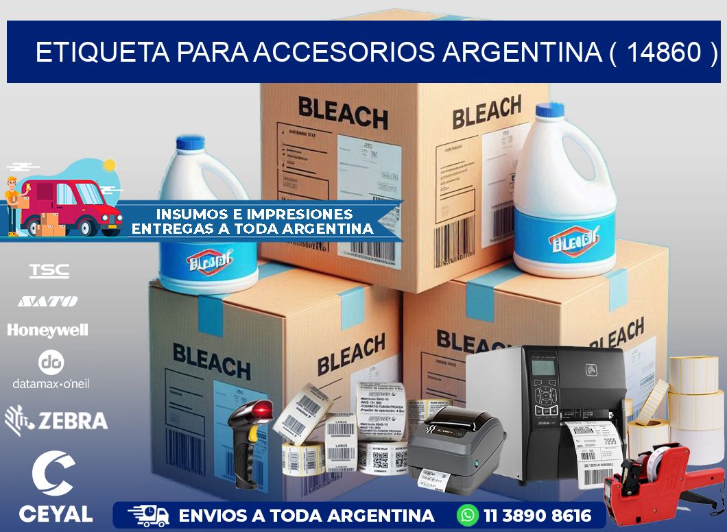 ETIQUETA PARA ACCESORIOS ARGENTINA ( 14860 )