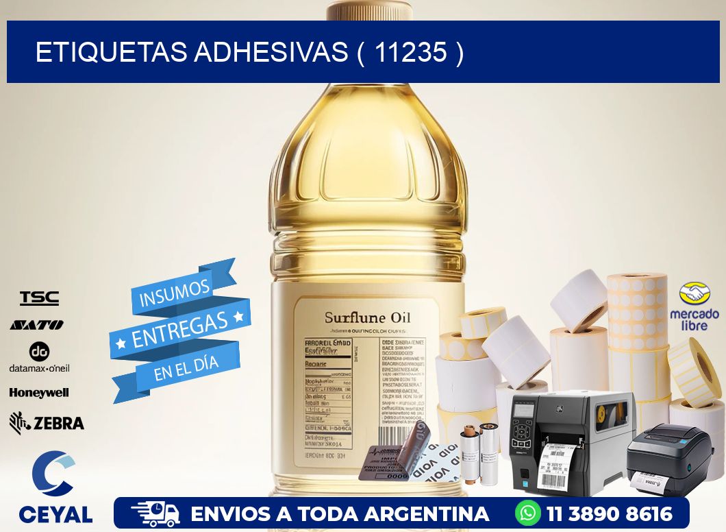 ETIQUETAS ADHESIVAS ( 11235 )