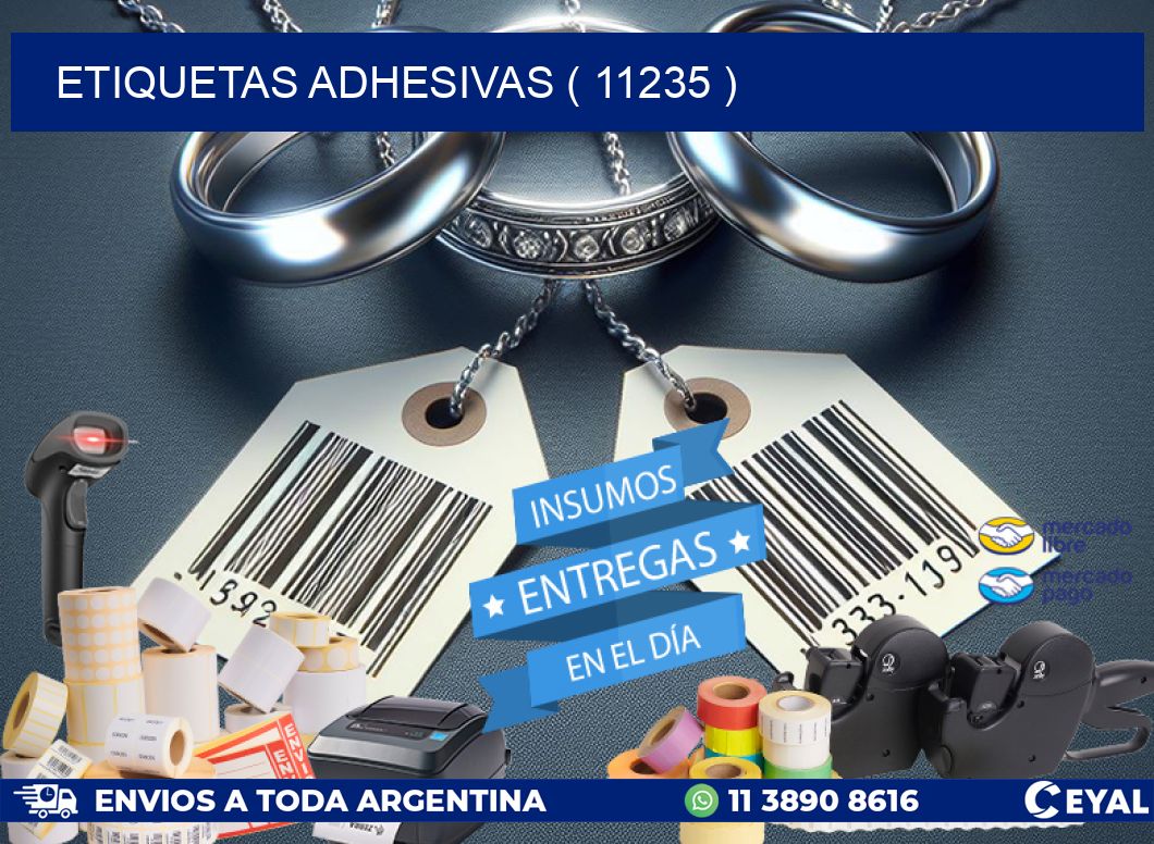 ETIQUETAS ADHESIVAS ( 11235 )