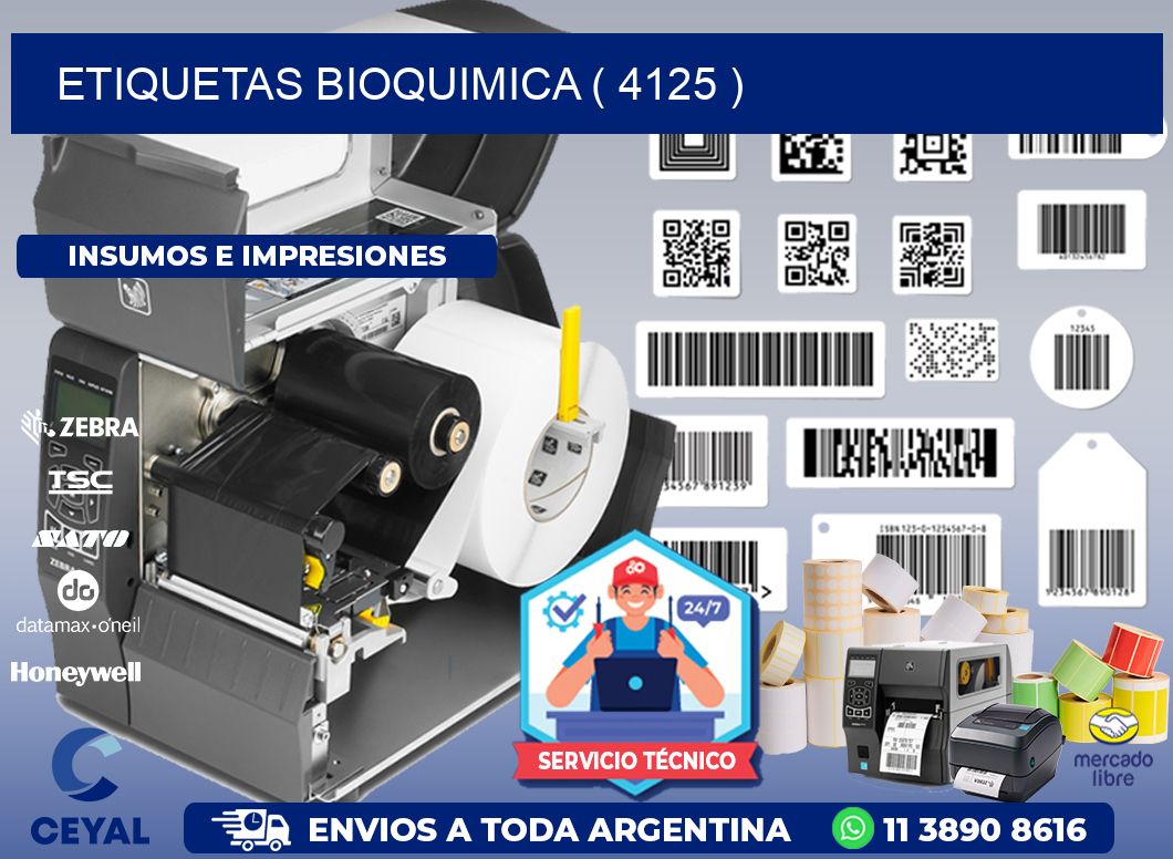 ETIQUETAS BIOQUIMICA ( 4125 )