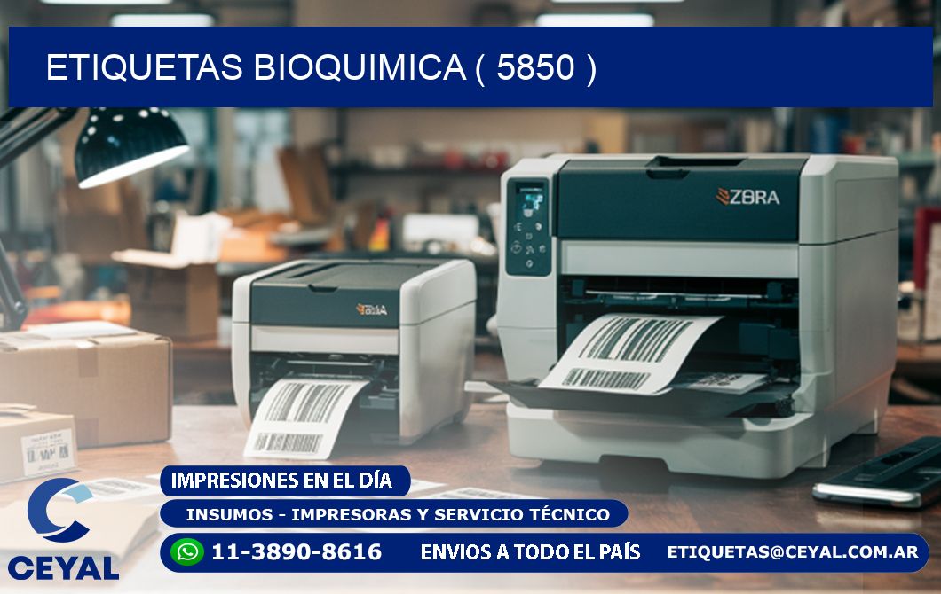 ETIQUETAS BIOQUIMICA ( 5850 )