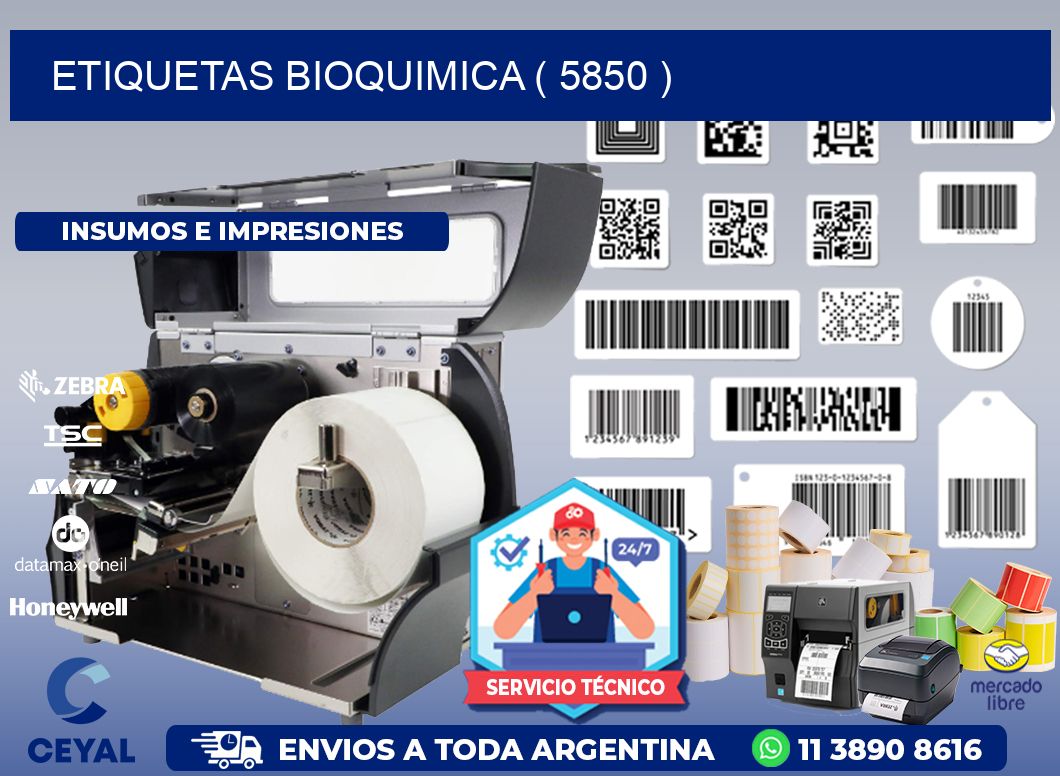 ETIQUETAS BIOQUIMICA ( 5850 )