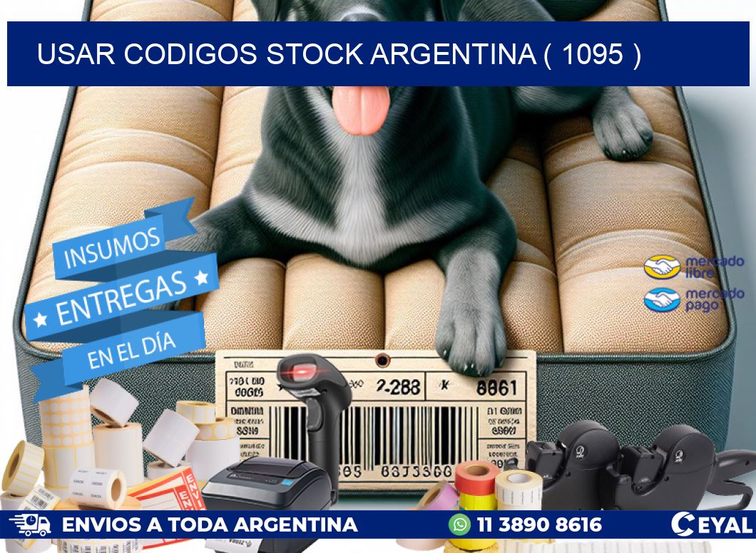 USAR CODIGOS STOCK ARGENTINA ( 1095 )