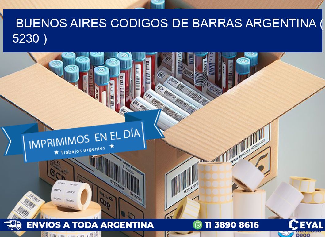 buenos aires codigos de barras argentina ( 5230 )
