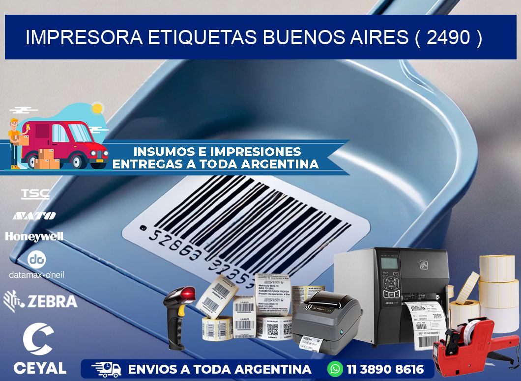 impresora etiquetas buenos aires ( 2490 )
