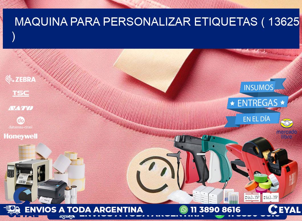 maquina para personalizar etiquetas ( 13625 )