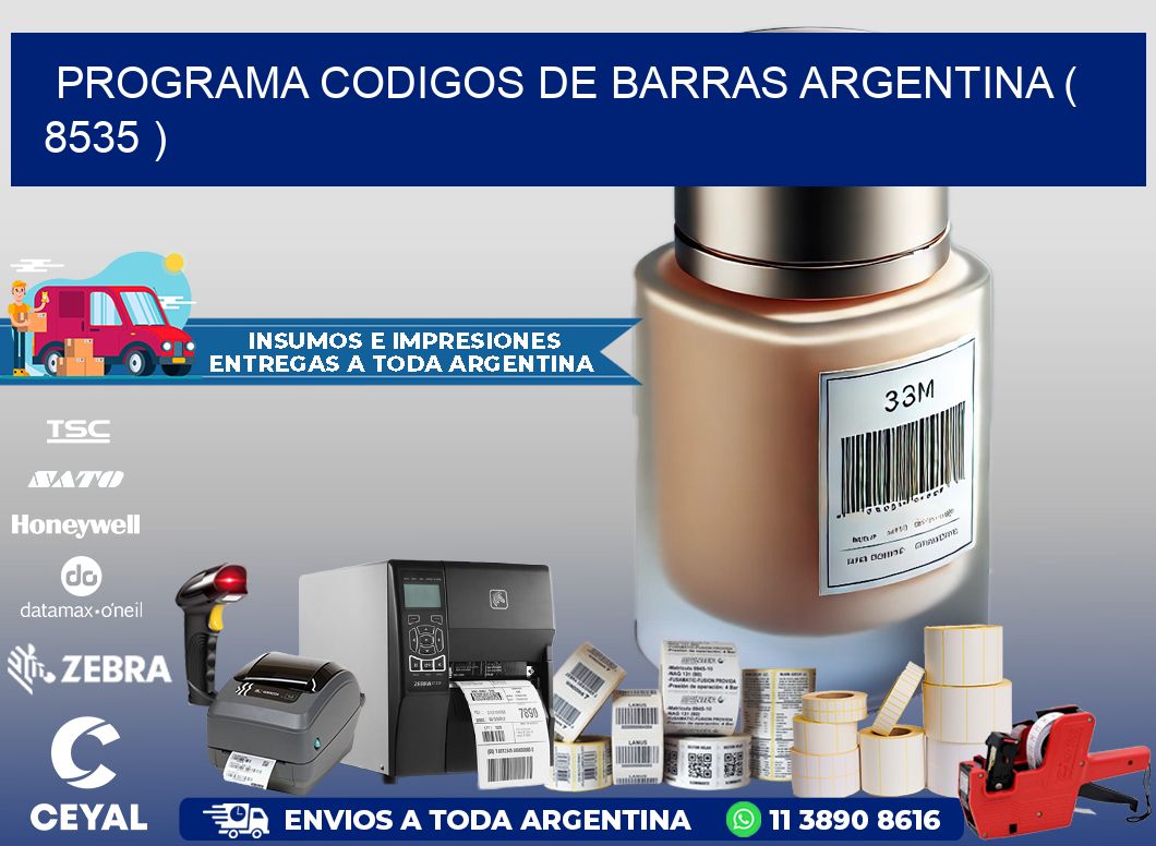 programa codigos de barras argentina ( 8535 )