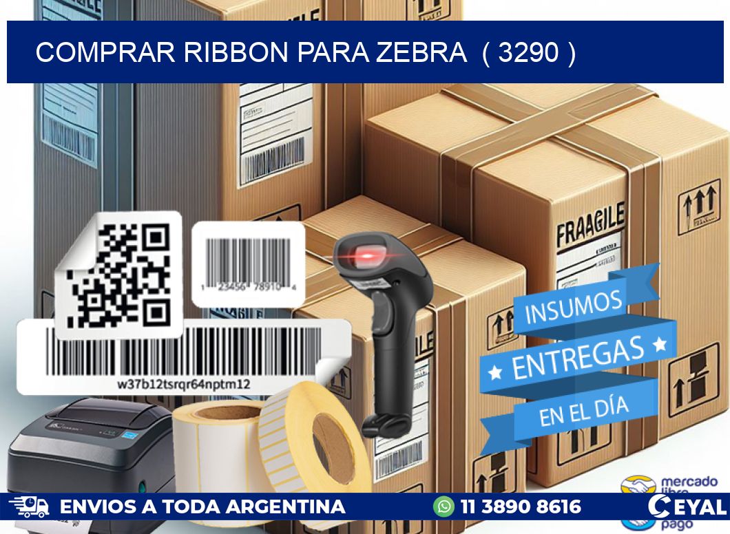 COMPRAR RIBBON PARA ZEBRA  ( 3290 )