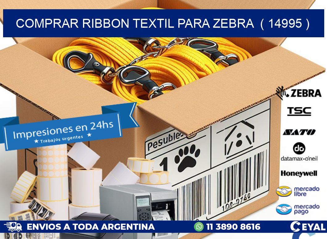 COMPRAR RIBBON TEXTIL PARA ZEBRA  ( 14995 )