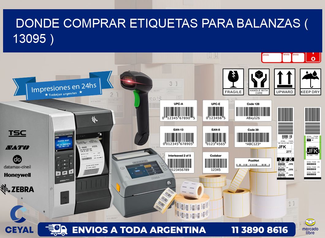 DONDE COMPRAR ETIQUETAS PARA BALANZAS ( 13095 )