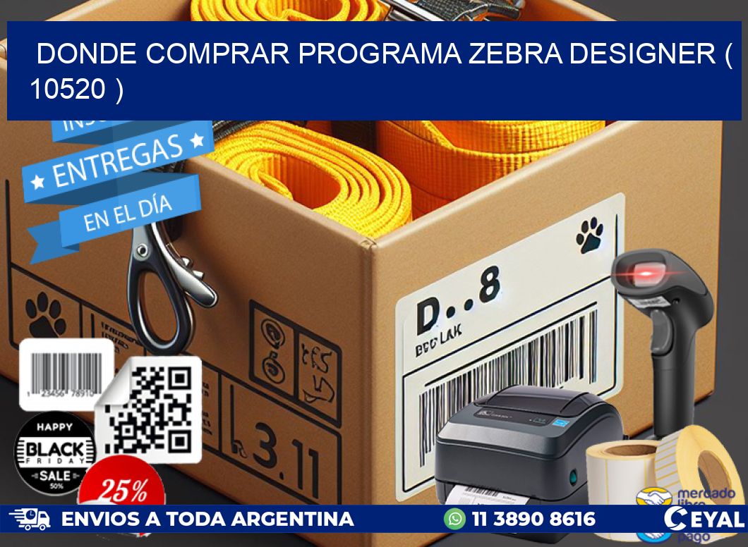 DONDE COMPRAR PROGRAMA ZEBRA DESIGNER ( 10520 )