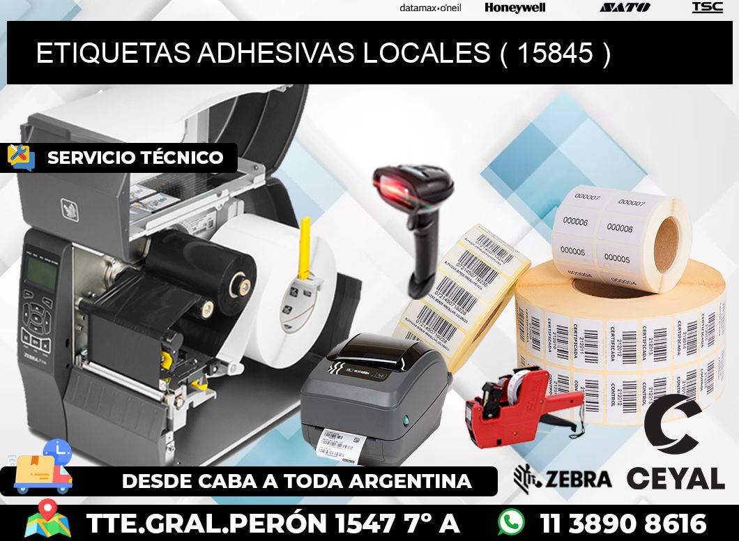 ETIQUETAS ADHESIVAS LOCALES ( 15845 )