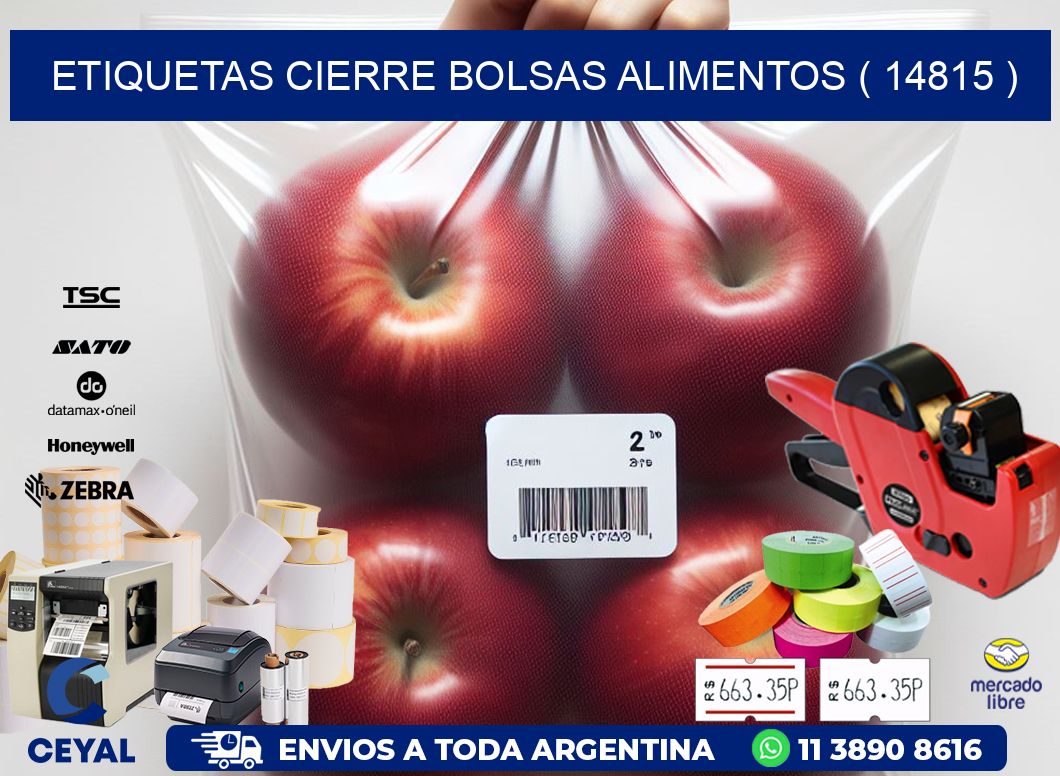 ETIQUETAS CIERRE BOLSAS ALIMENTOS ( 14815 )