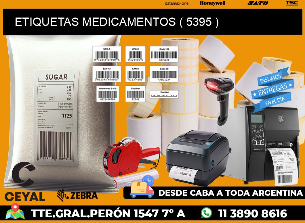 ETIQUETAS MEDICAMENTOS ( 5395 )