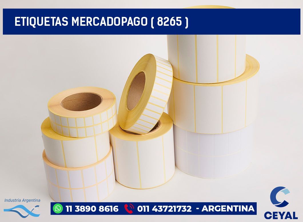 ETIQUETAS MERCADOPAGO ( 8265 )