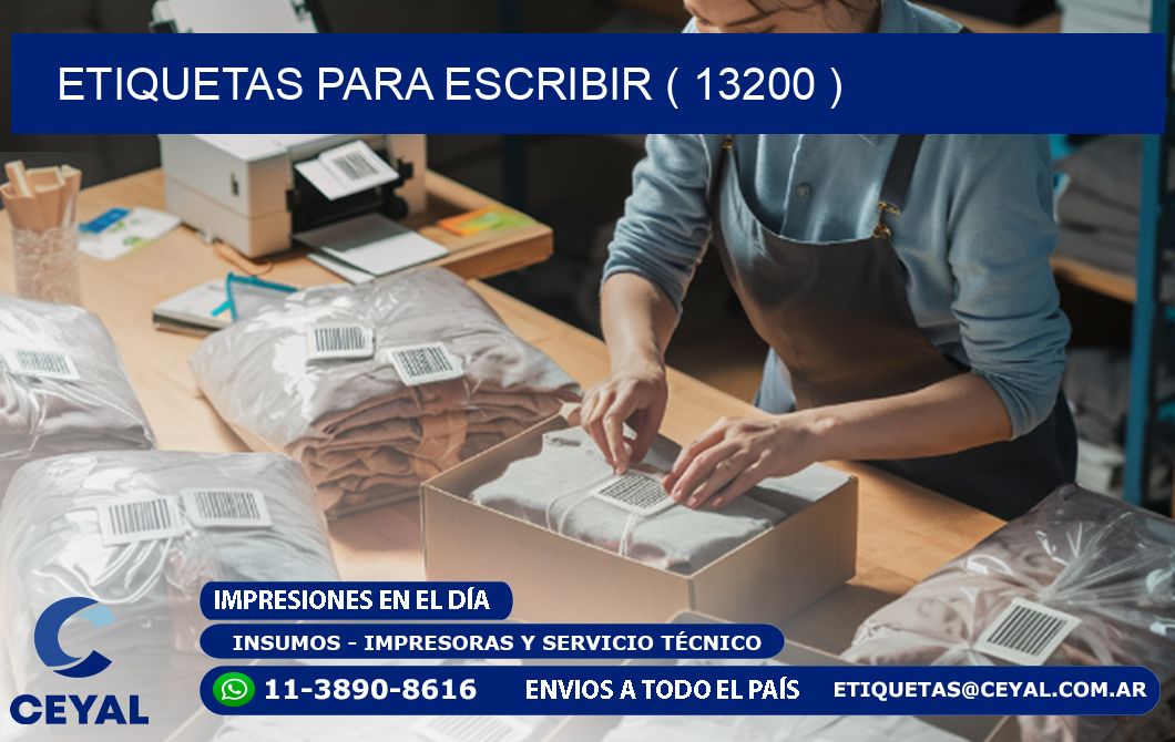 ETIQUETAS PARA ESCRIBIR ( 13200 )