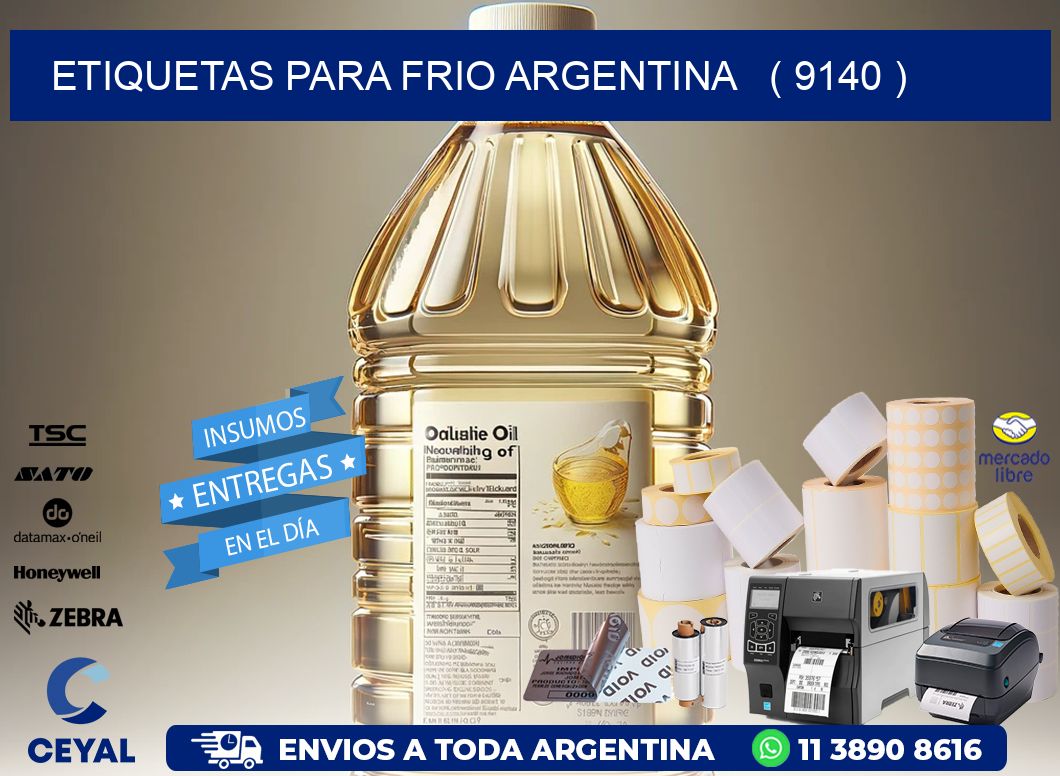 ETIQUETAS PARA FRIO ARGENTINA   ( 9140 )