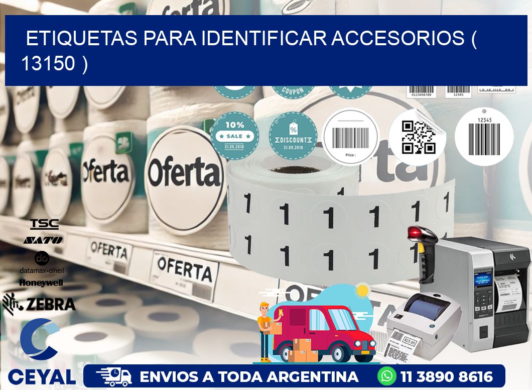 ETIQUETAS PARA IDENTIFICAR ACCESORIOS ( 13150 )