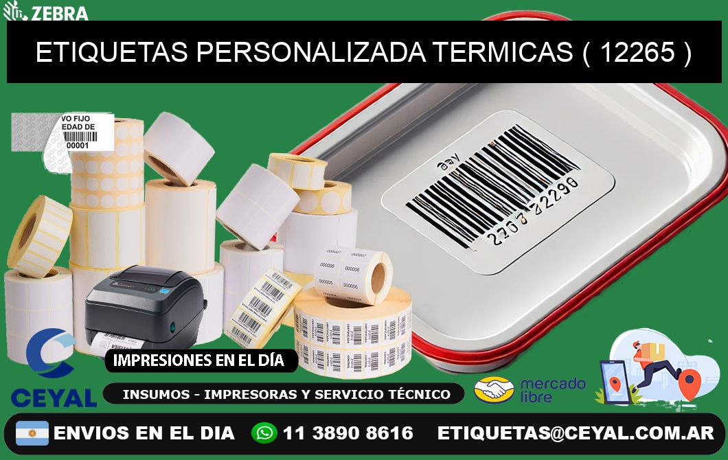 ETIQUETAS PERSONALIZADA TERMICAS ( 12265 )