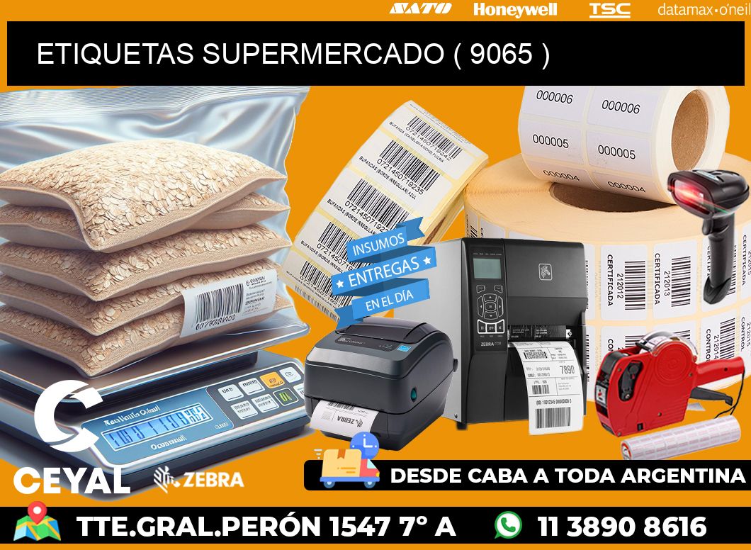 ETIQUETAS SUPERMERCADO ( 9065 )