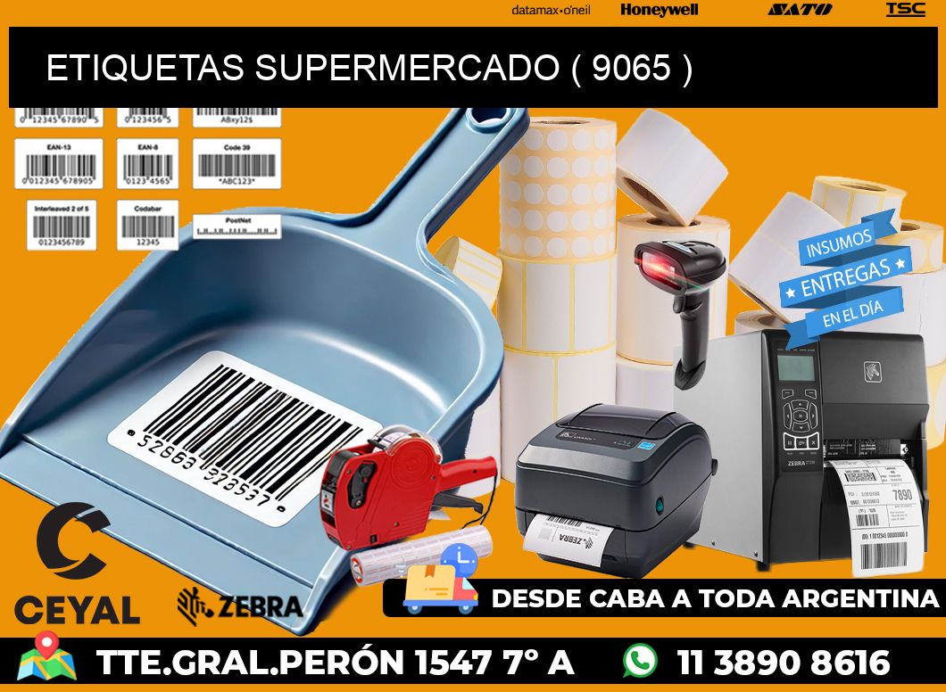 ETIQUETAS SUPERMERCADO ( 9065 )