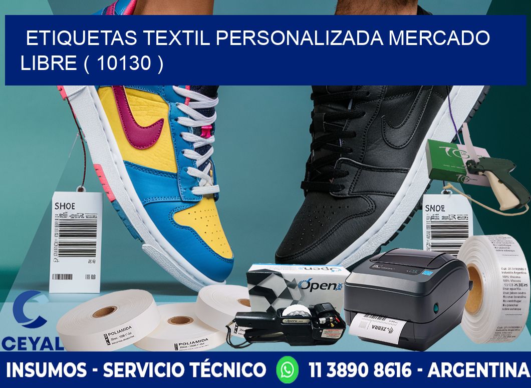 ETIQUETAS TEXTIL PERSONALIZADA MERCADO LIBRE ( 10130 )