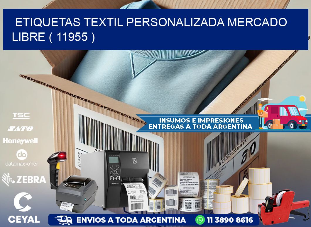 ETIQUETAS TEXTIL PERSONALIZADA MERCADO LIBRE ( 11955 )