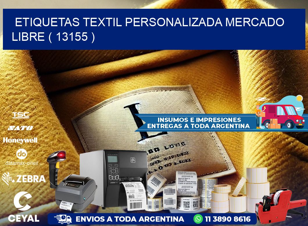 ETIQUETAS TEXTIL PERSONALIZADA MERCADO LIBRE ( 13155 )