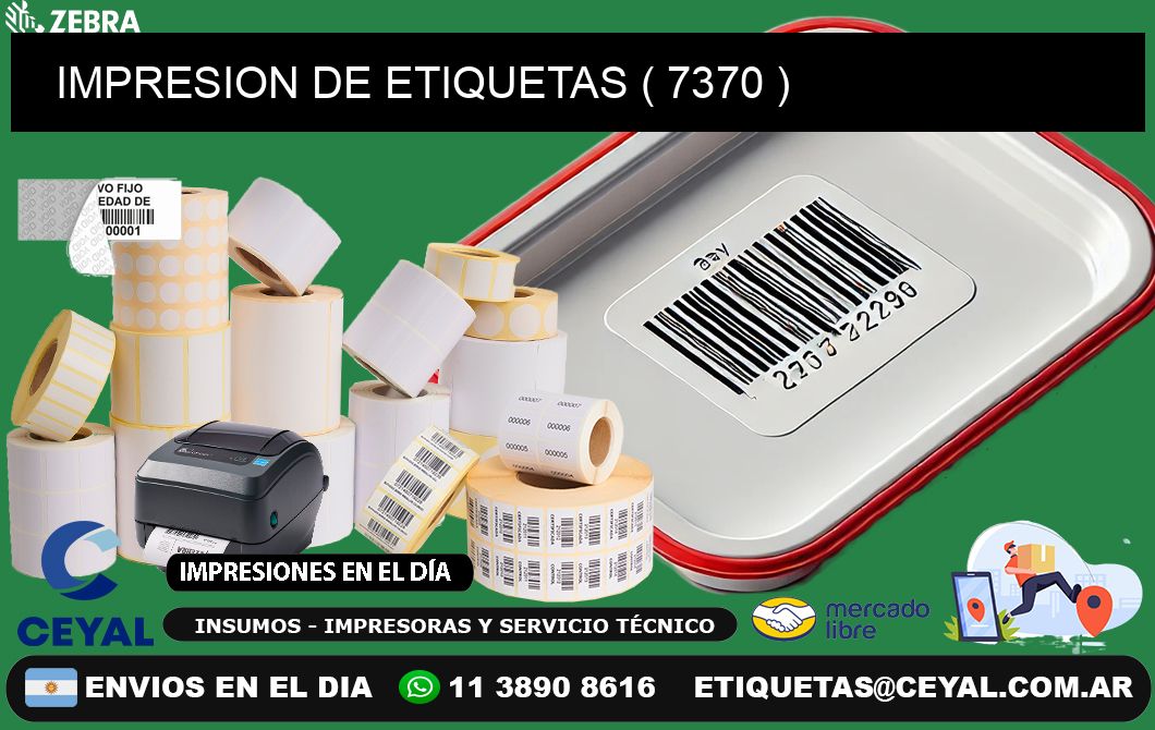 IMPRESION DE ETIQUETAS ( 7370 )