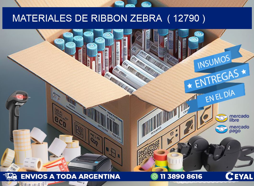 MATERIALES DE RIBBON ZEBRA  ( 12790 )