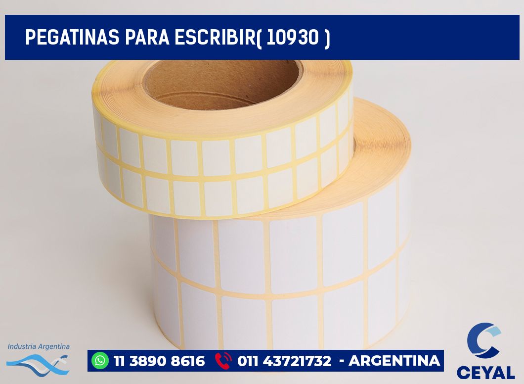 PEGATINAS PARA ESCRIBIR( 10930 )