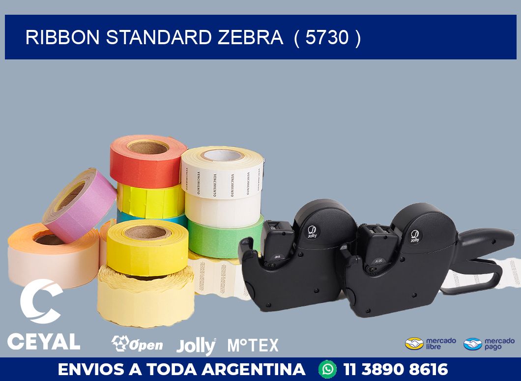 RIBBON STANDARD ZEBRA  ( 5730 )