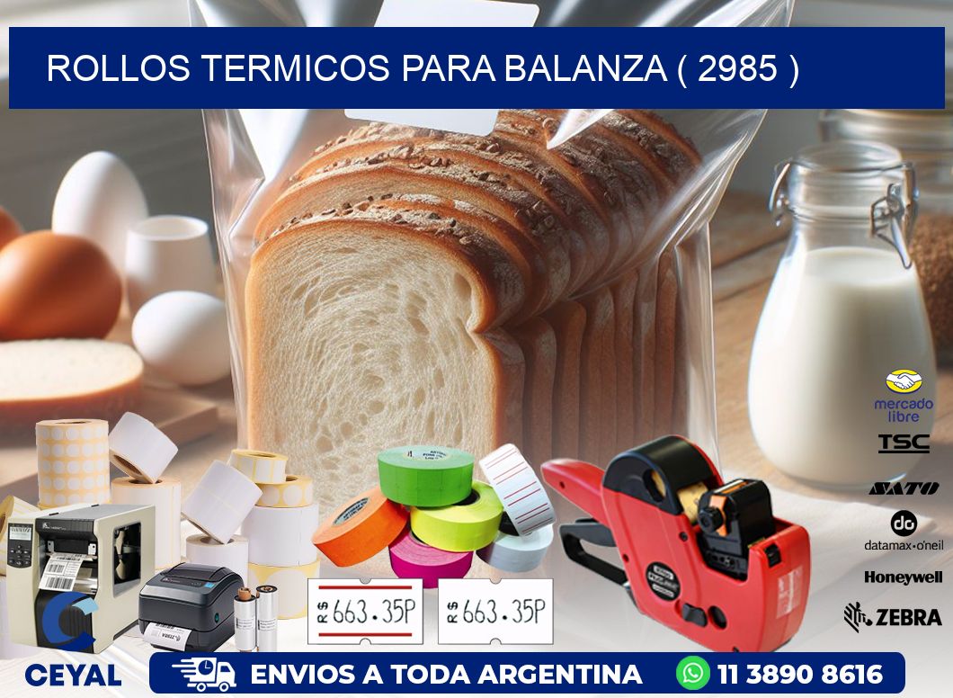 ROLLOS TERMICOS PARA BALANZA ( 2985 )