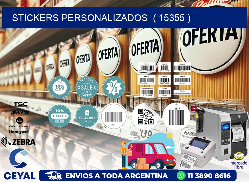 STICKERS PERSONALIZADOS  ( 15355 )