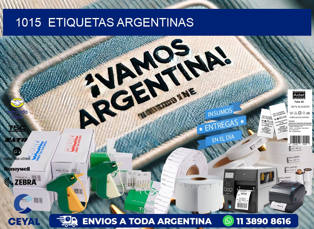 1015  ETIQUETAS ARGENTINAS